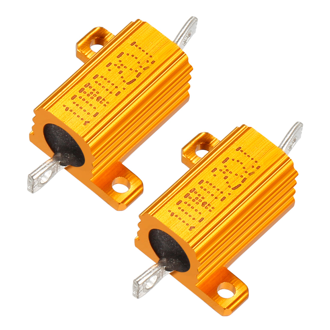 BKGWCSOR 2PCs 100W Watt 2.5 Ohm 2.5R Alloggiamento In - Foto 4