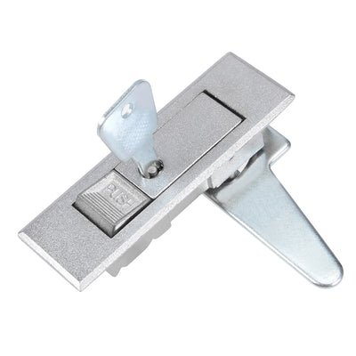 Harfington Uxcell Electric Cabinet Panel Cam Lock Push Button Type Door Lock w Key MS603-1
