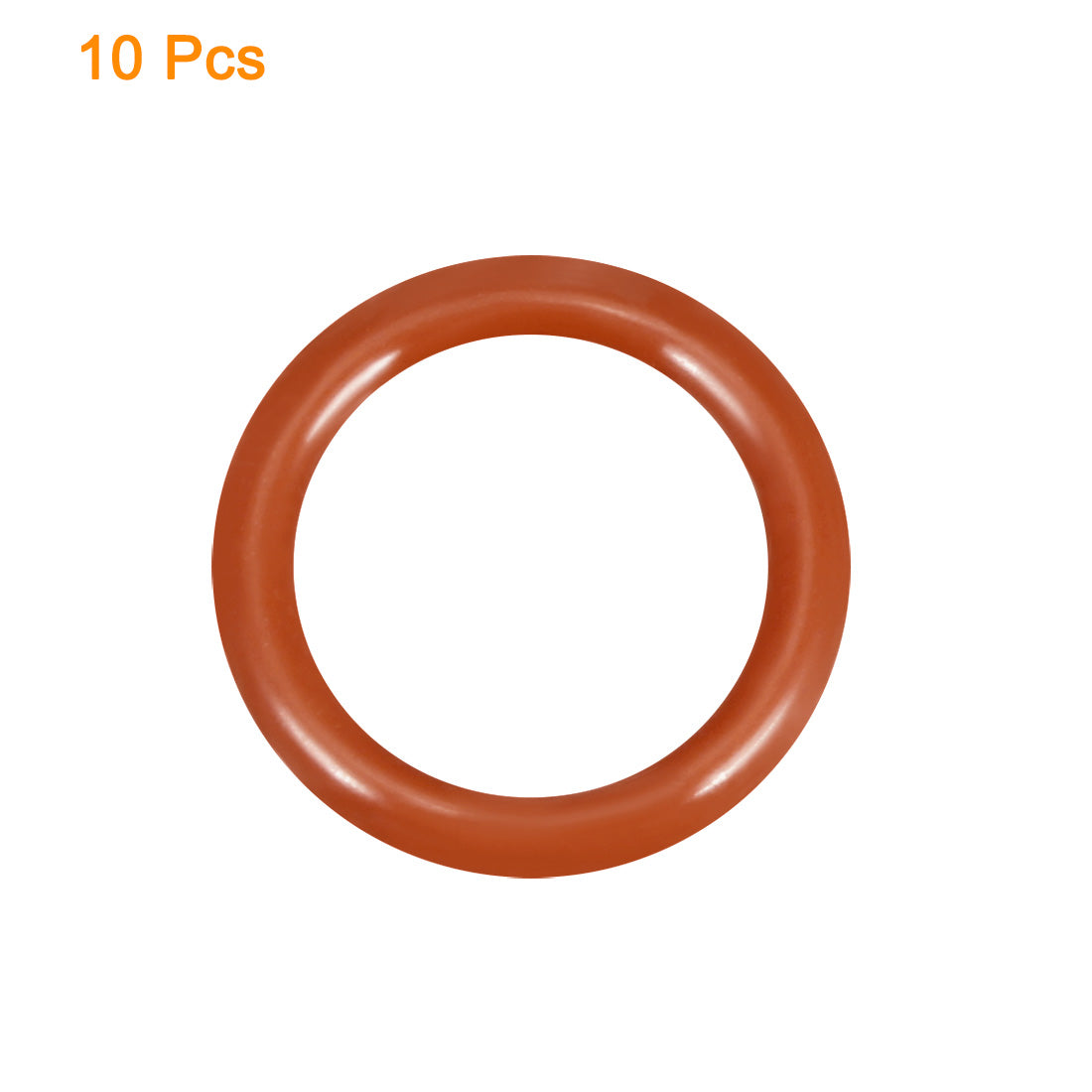 uxcell Uxcell Silicone O-Ring VMQ Seal Rings Sealing Gasket Red 50PCS