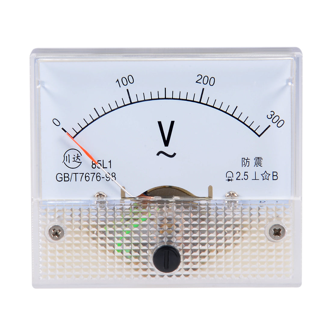 uxcell Uxcell AC 0-300V Analog Panel Voltage Gauge Volt Meter 85L1 2.5% Error Margin