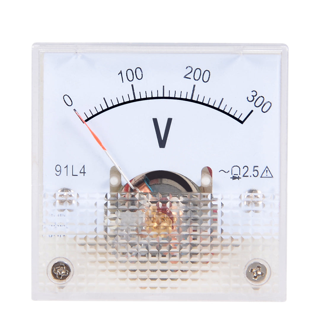 uxcell Uxcell AC 0-300V Analog Panel Voltage Gauge Volt Meter 91C4 2.5% Error Margin
