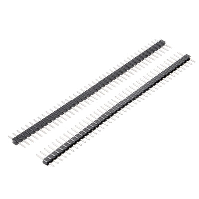 uxcell Uxcell 10Pcs 2.0mm Pitch 40-Pin 8.6mm Length Single Row Straight Connector Pin Header Strip for Arduino Prototype Shield