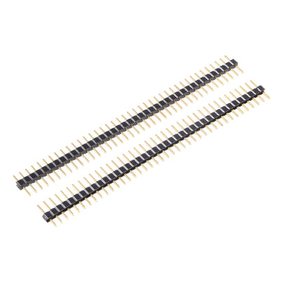 uxcell Uxcell 20Pcs 2mm Pitch 40P Single Row Straight Connector Pin Header Strip for Arduino Prototype Shield