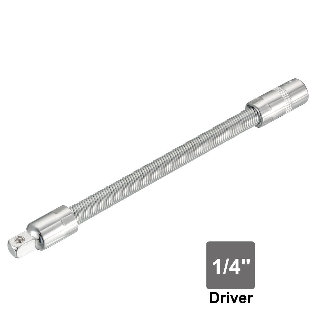 Uxcell Uxcell 1/4-inch Drive Flexible Extension Bar 200mm Length
