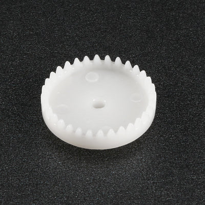 Harfington Uxcell 20Pcs C322A Plastic Gear Accessories with 32 Teeth for DIY Car Robot Motor