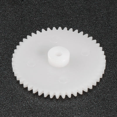 Harfington Uxcell 20Pcs 402A Plastic Gear Accessories with 40 Teeth for DIY Car Robot Motor