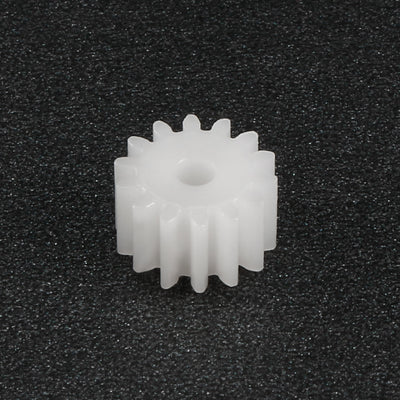 Harfington Uxcell 20Pcs 142A Plastic Gear Accessories with 14 Teeth for DIY Car Robot Motor