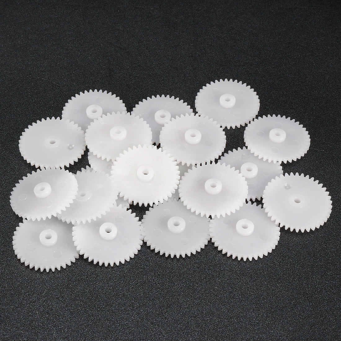 uxcell Uxcell 20Pcs 382A Plastic Gear Accessories with 38 Teeth for DIY Car Robot Motor