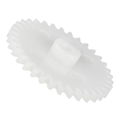 Harfington Uxcell 20Pcs 382A Plastic Gear Accessories with 38 Teeth for DIY Car Robot Motor