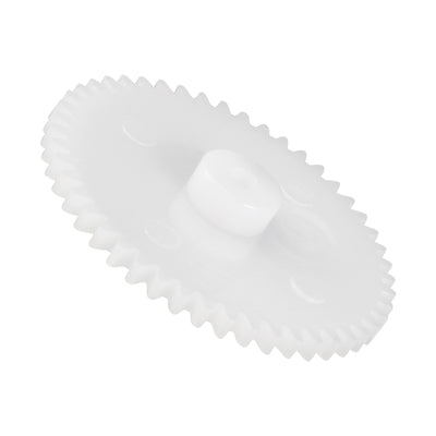 Harfington Uxcell 20Pcs 522A Plastic Gear Accessories with 52 Teeth for DIY Car Robot Motor