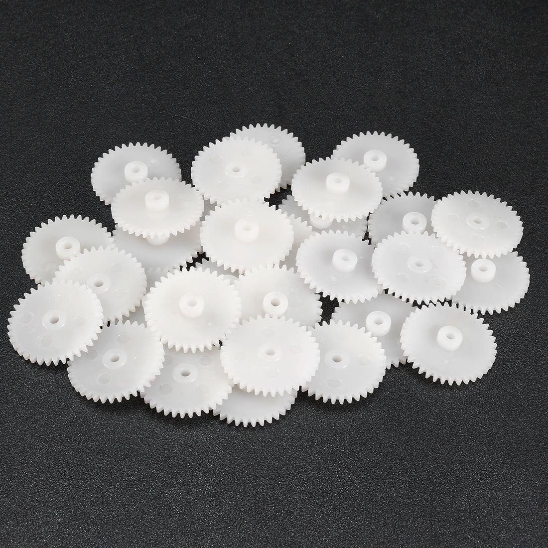 uxcell Uxcell 30Pcs 362A Plastic Gear Accessories with 36 Teeth for DIY Car Robot Motor
