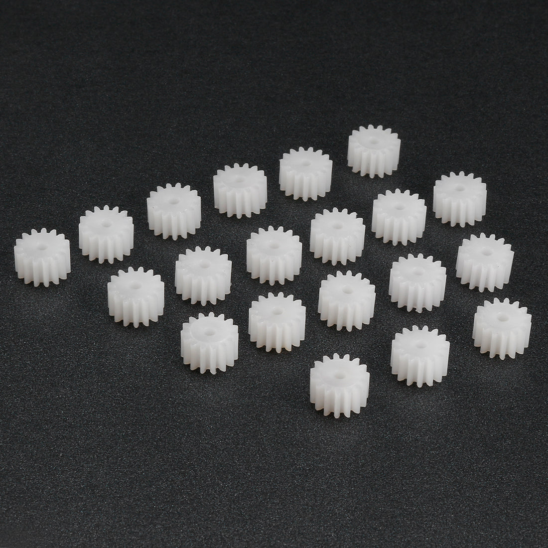 uxcell Uxcell 20Pcs 152A Plastic Gear Accessories with 15 Teeth for DIY Car Robot Motor