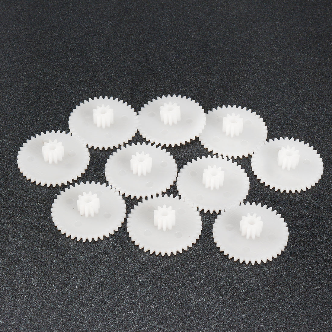 uxcell Uxcell 10Pcs 38102B Plastic Gear Accessories with 38 Teeth for DIY Car Robot Motor
