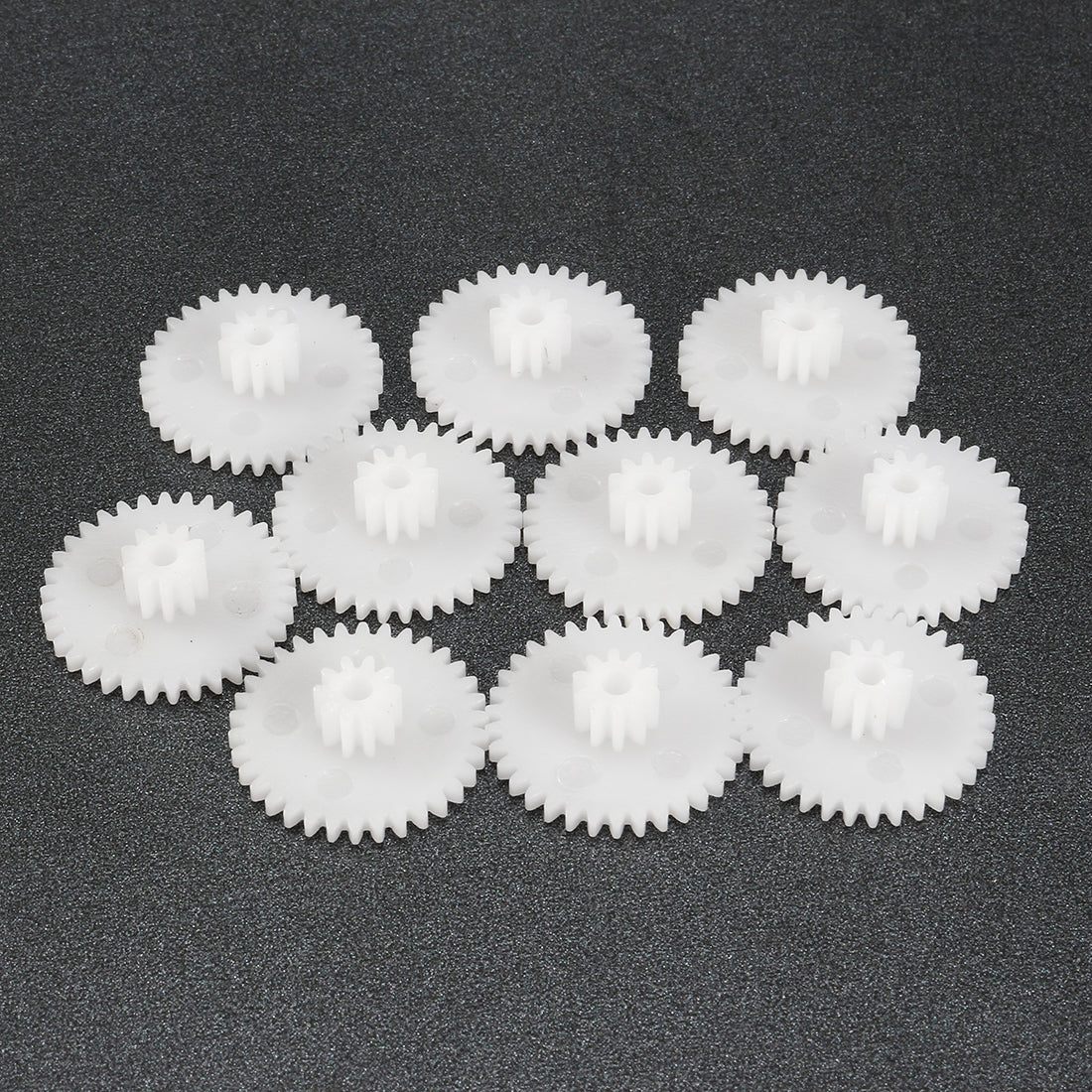 uxcell Uxcell 10Pcs 34102B Plastic Gear Accessories with 34 Teeth for DIY Car Robot Motor