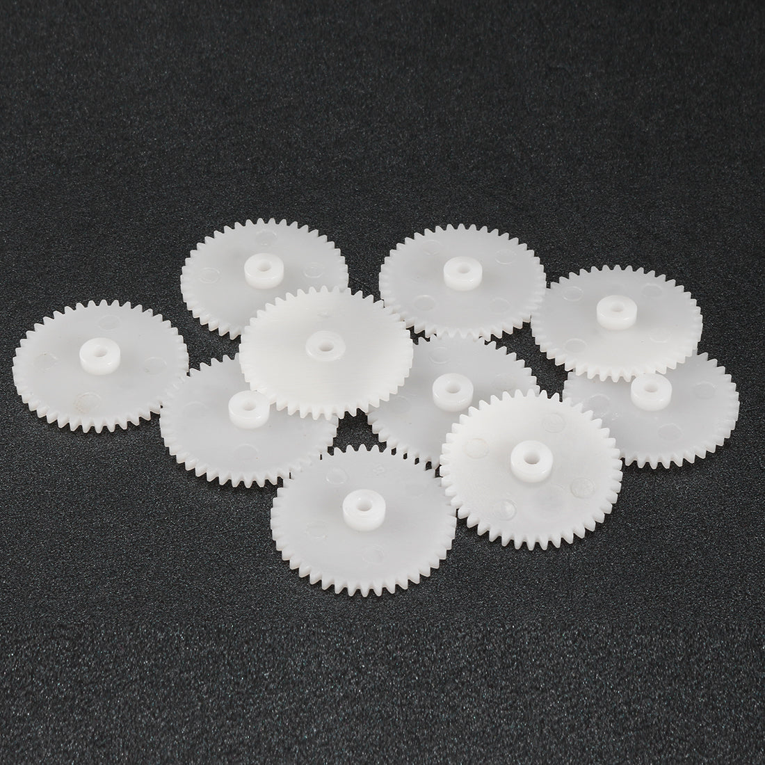 uxcell Uxcell 10Pcs 422A Plastic Gear Accessories with 42 Teeth for DIY Car Robot Motor
