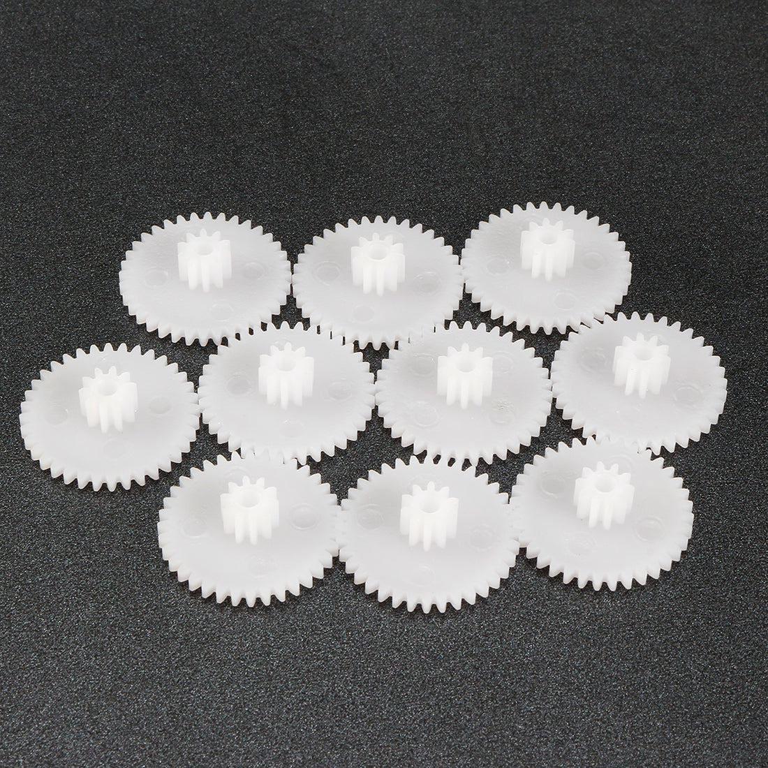 uxcell Uxcell 10Pcs 36102B Plastic Gear Accessories with 36 Teeth for DIY Car Robot Motor