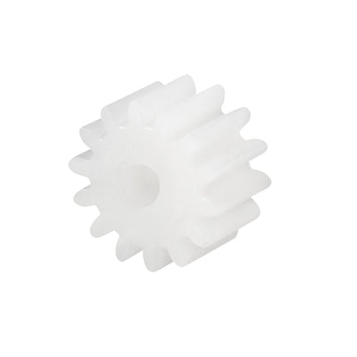 Harfington Uxcell 20Pcs,132A Plastic Gear Accessories with 13 Teeth for DIY Car Robot Motor