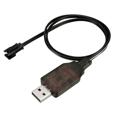 uxcell Uxcell SM-2P Positive USB Charging Cable for RC Car 7.2 V 250 mA Ni-MH Ni-CD Battery