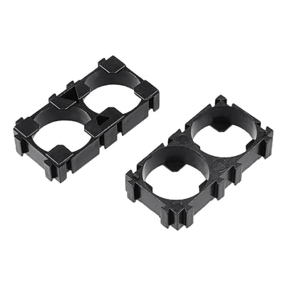 Harfington Uxcell 20 Pcs Lithium Ion Cell Double Battery Holder Bracket for DIY Battery Pack