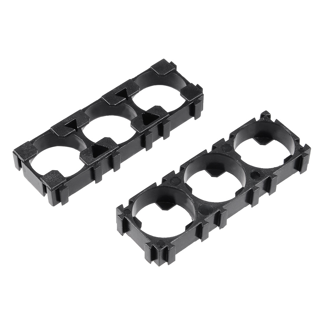uxcell Uxcell 20 Pcs Lithium Ion Cell Triple Battery Holder Bracket for DIY Battery Pack