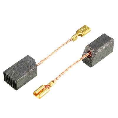 Harfington Uxcell Carbon Brushes for Electric Motors 13mm x 8mm x 6mm Replacement Repair Part 2pcs