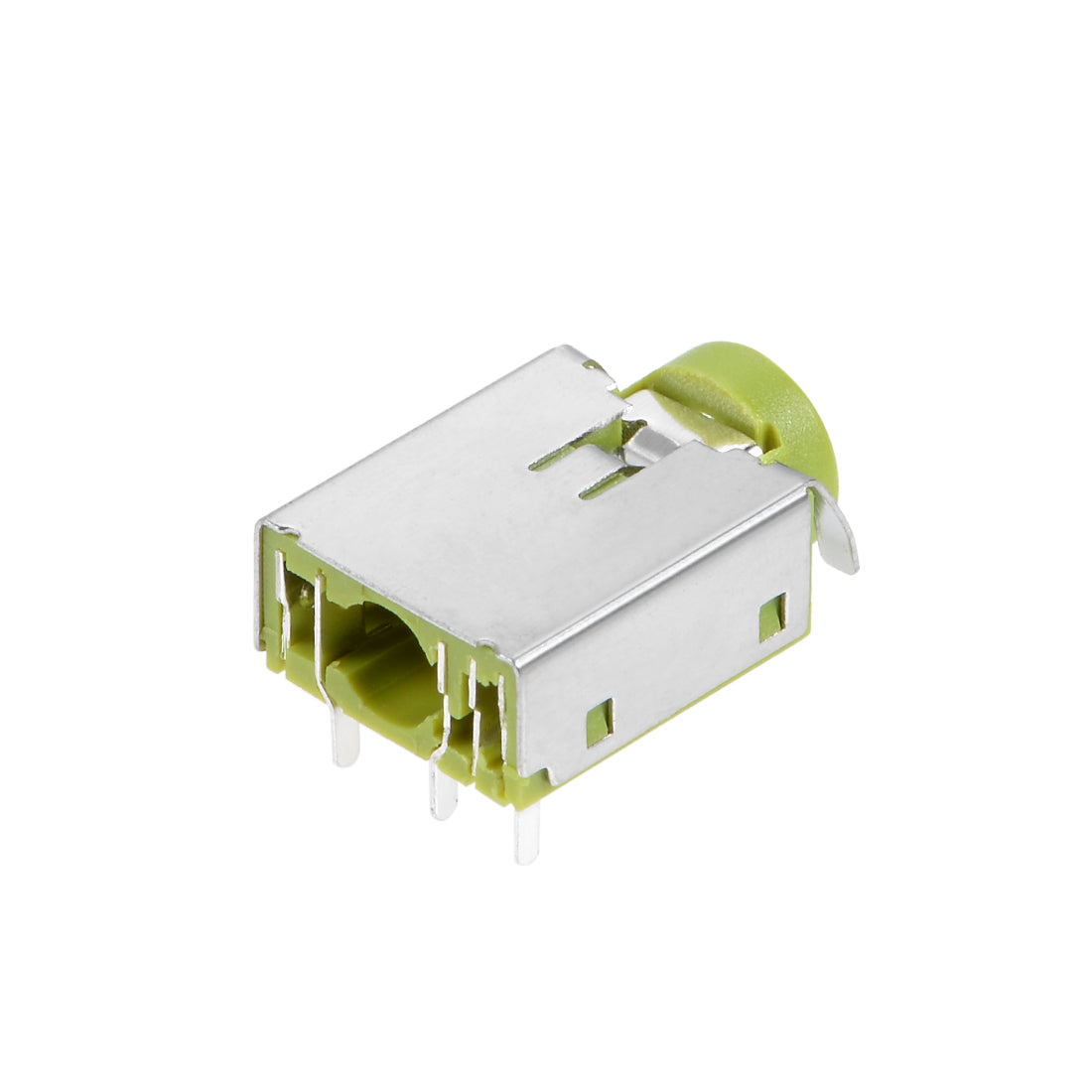uxcell Uxcell 20Pcs PCB Mount 3.5mm 6 Pin Socket Headphone Stereo Jack Audio Video Connector Green PJ343