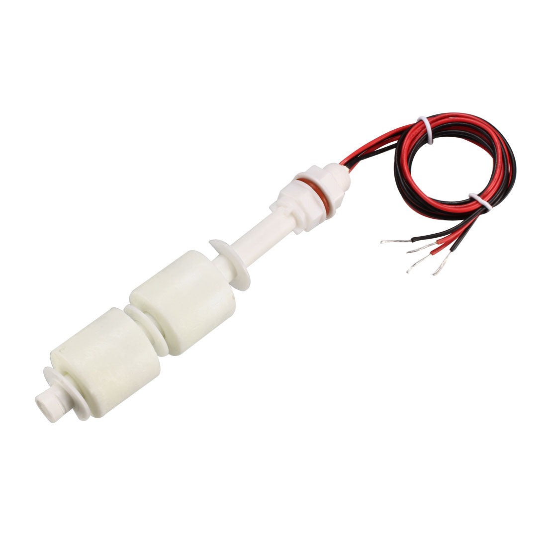 Uxcell PP Dual Ball Float Switch M10 115mm Vertical Liquid Water Level ...