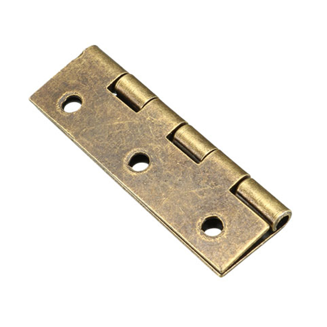 uxcell Uxcell 1.97" Antique Bronze Hinges Retro Hinge Replacement with Screws 8pcs