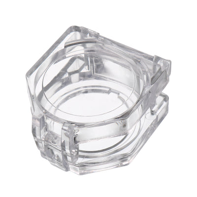 Harfington Uxcell 2pcs Clear Plastic Switch Cover Protector for 22mm Diameter Push Button Switch