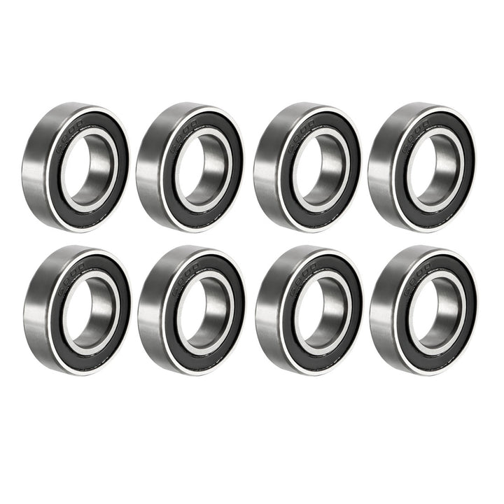 R8-2Z Radial Ball Bearing - Double Shielded, 1/2" Bore (12.7mm), 1-1/8" OD, 11/64" Width