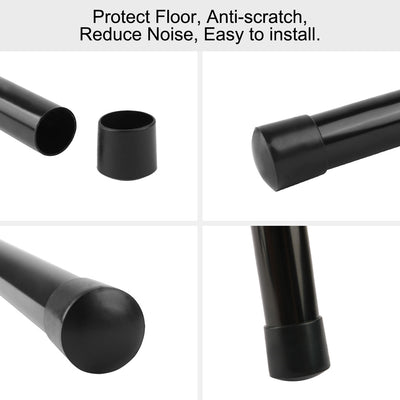 Harfington Uxcell PVC Leg Cap Tips Cup Feet Covers 16pcs Anti-moisture for Furniture Chair Benches