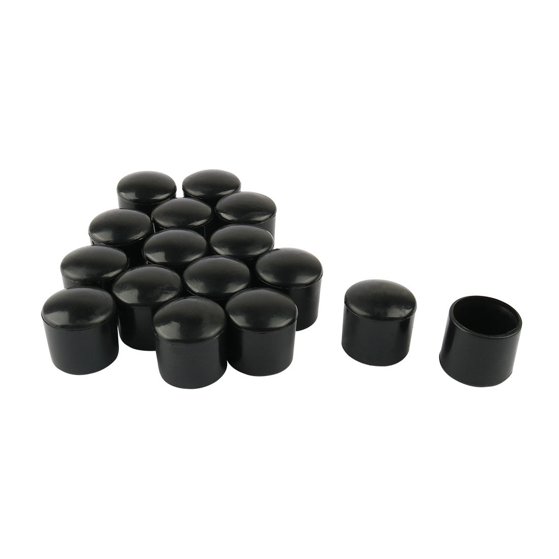 uxcell Uxcell PVC Leg Cap Tips Cup Feet Covers 16pcs Anti-moisture for Furniture Chair Benches