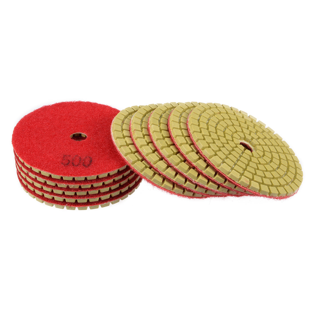 uxcell Uxcell Diamond Polishing Sanding Grinding Pads Discs 3 Inch Grit 500 10 Pcs for Granite Concrete Stone Marble