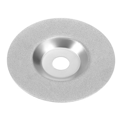 Harfington Uxcell Diamond Grinding Disc, 4 Inch Glass Stone Grinding Wheel 120-150 Grit