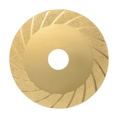 Harfington Uxcell Diamond Grinding Disc, 4 Inch Glass Stone Grinding Wheel 120-150 Grit