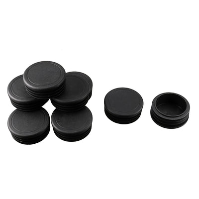 Harfington Uxcell 50mm 2" OD Plastic Tube Inserts Pipe End Blank Caps 9pcs, 1.85"-1.93" Inner Dia, for Steel Legs Bung