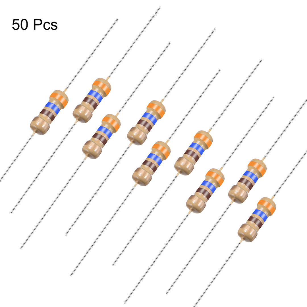 Widerstände: 1 Ohm / 0.25W - KOHLESCHICHT-WIDERSTAND Widerstände: 1 Ohm / 0.25W - KOHLESCHICHT-WIDERSTAND