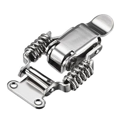 uxcell Uxcell 304 Stainless Steel Spring Loaded Toggle Latch Catch Clamp 68mm