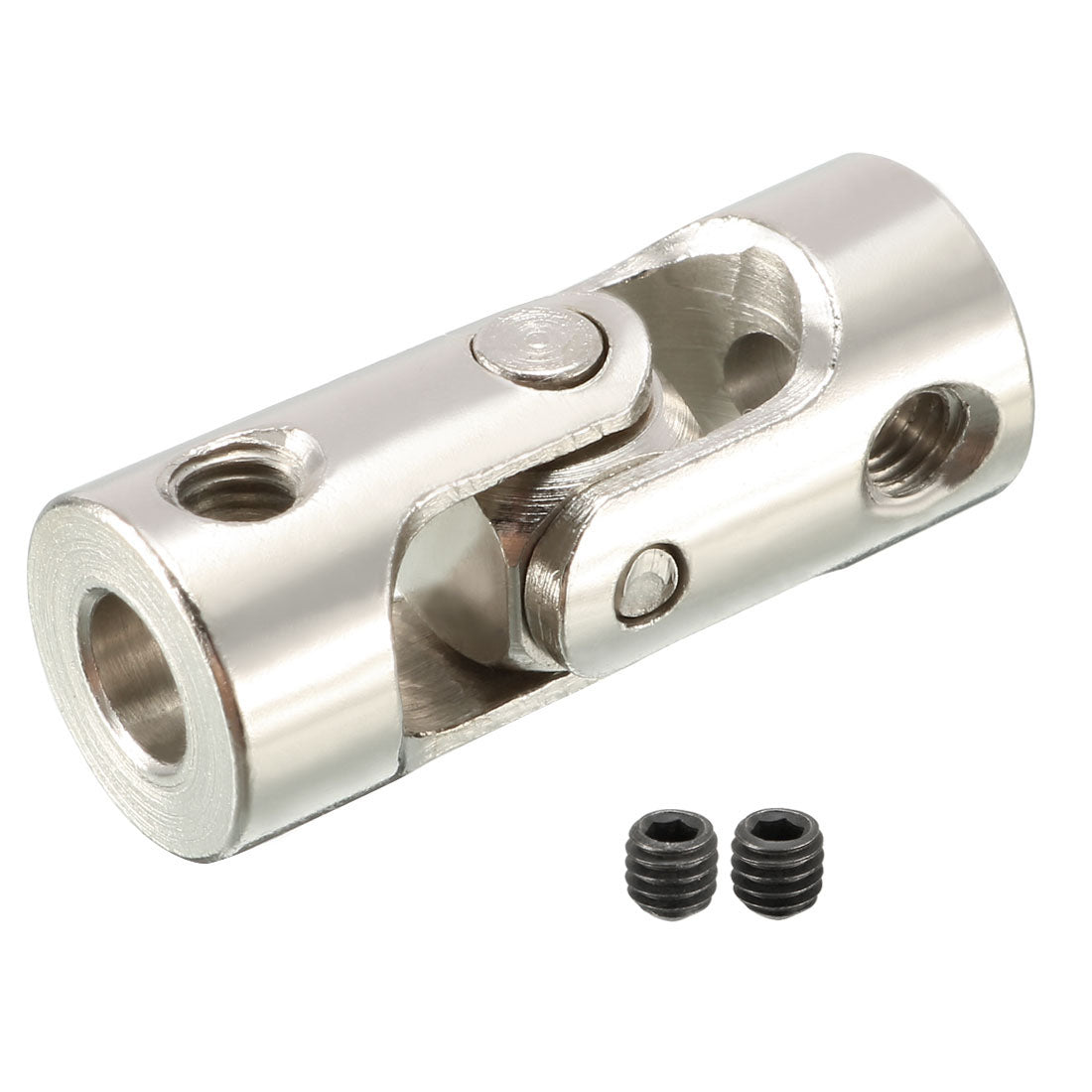 uxcell Uxcell 3mm to 4mm Inner Dia Rotatable Universal Steering Shaft U Joint Coupler L23XD9