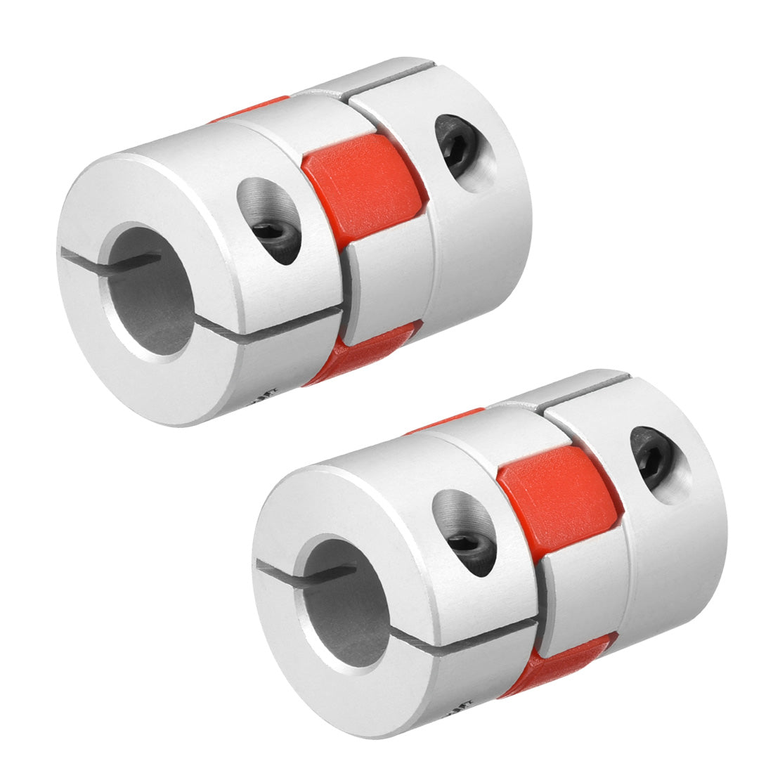 uxcell Uxcell 2pcs Shaft Coupling 12mm to 12mm Bore L35xD25 Flexible  Joint for Servo Stepped Motor