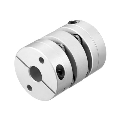 Harfington Uxcell 10mmx12mm Clamp Tight Motor Shaft 2 Diaphragm Coupling Coupler L49xD39