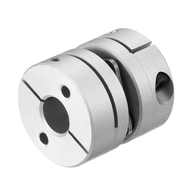 Harfington Uxcell 6mm to 8mm Bore L26xD26 1 Diaphragm Motor Wheel Flexible Coupling Joint