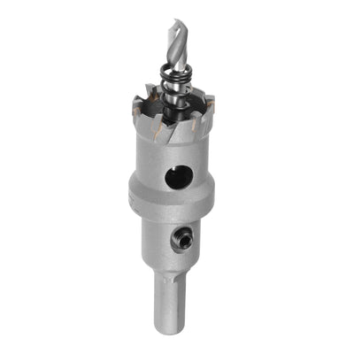 Harfington Uxcell Carbide Hole Saw Cutter Drill Bits for Stainless Steel Alloy Metal, 24mm
