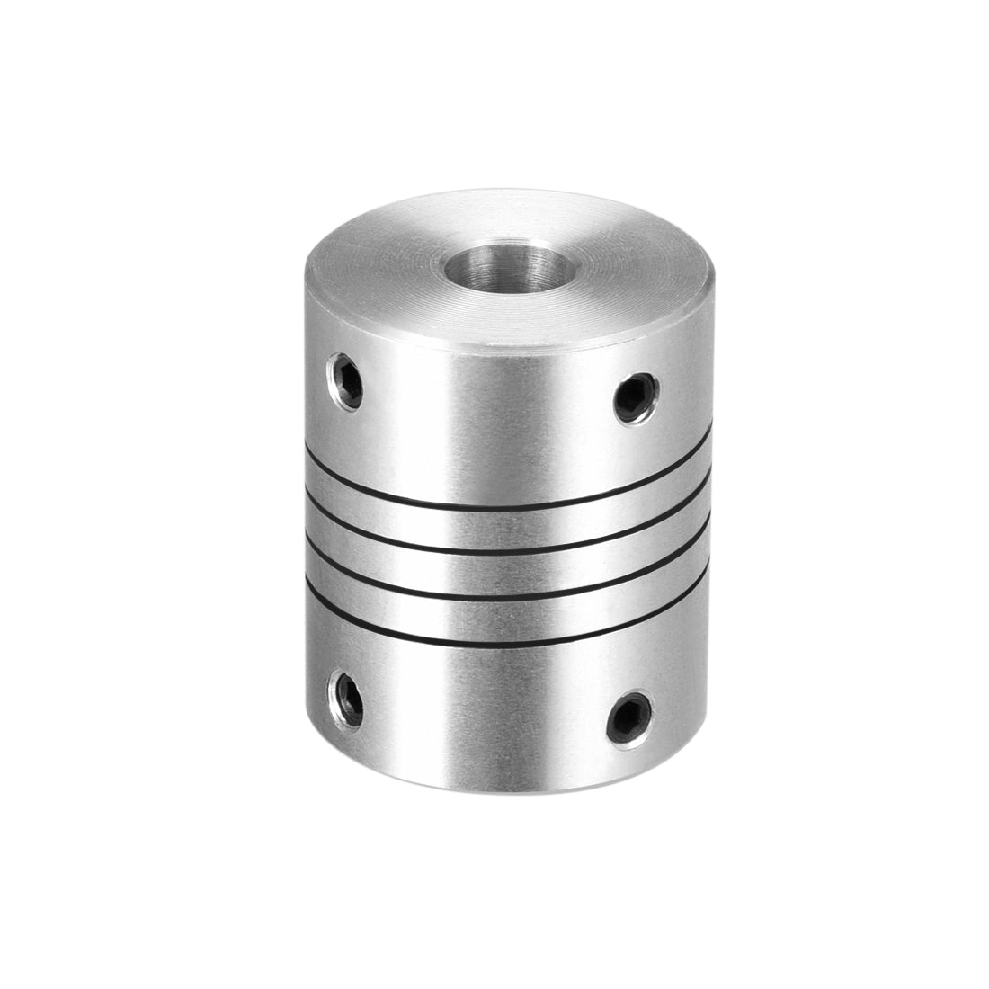 uxcell Uxcell 8mm to 8mm Aluminum Alloy Shaft Coupling Flexible Coupler Motor L30xD25