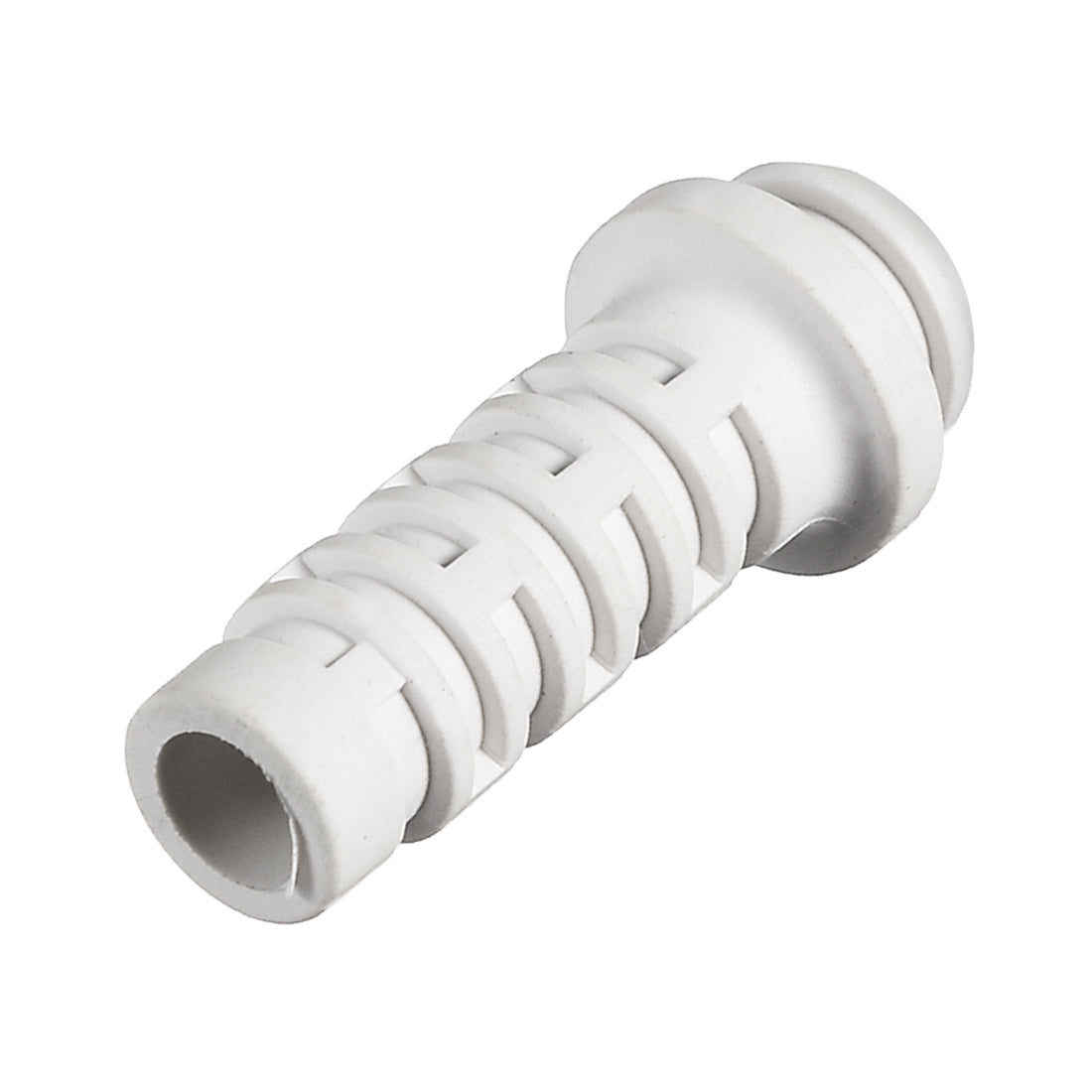 uxcell Uxcell 25pcs 5mm Inner Dia PVC Strain Relief Cord Boot Protector Power Tool Hose White