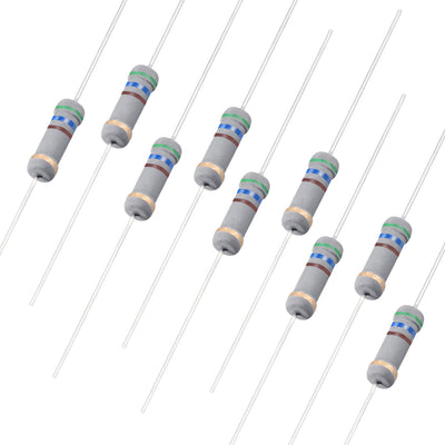 uxcell Uxcell 1W 560 Ohm Carbon Film Resistor 5% Tolerance 4 Color Bands Fixed Resistor 200Pcs