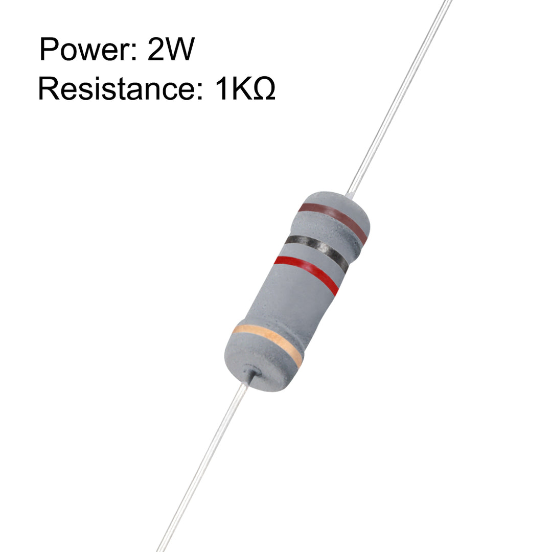 1 Widerstand, axial bedrahtet, 1 kOhm 0,25W, Kohleschicht | 8291