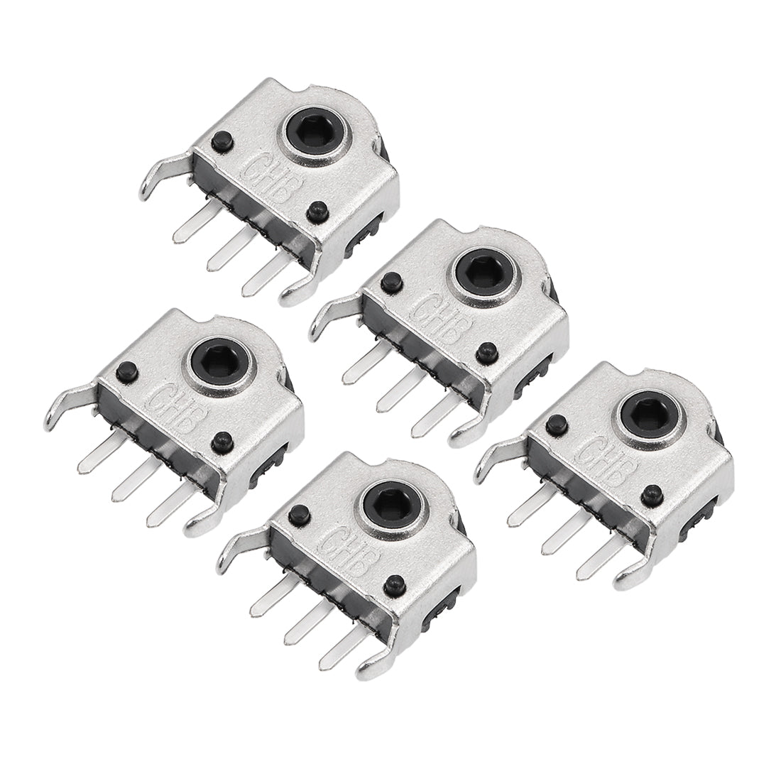 uxcell Uxcell 5 Pcs 5mm Encoder Switch Mouse Encoder Scroll Wheel Repair Part Switch