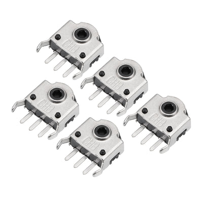 Harfington Uxcell 5 Pcs 5mm Encoder Switch Mouse Encoder Scroll Wheel Repair Part Switch
