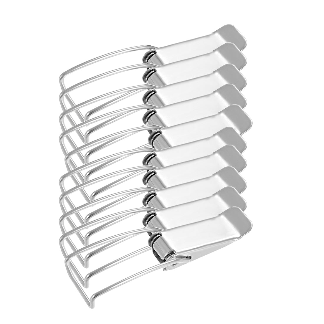 Uxcell Spring Loaded Toggle Latches, 90mm Length Stainless Steel